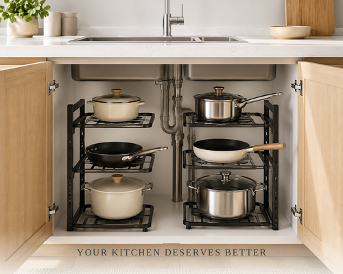 Adjustable Pot & Pan Organizer